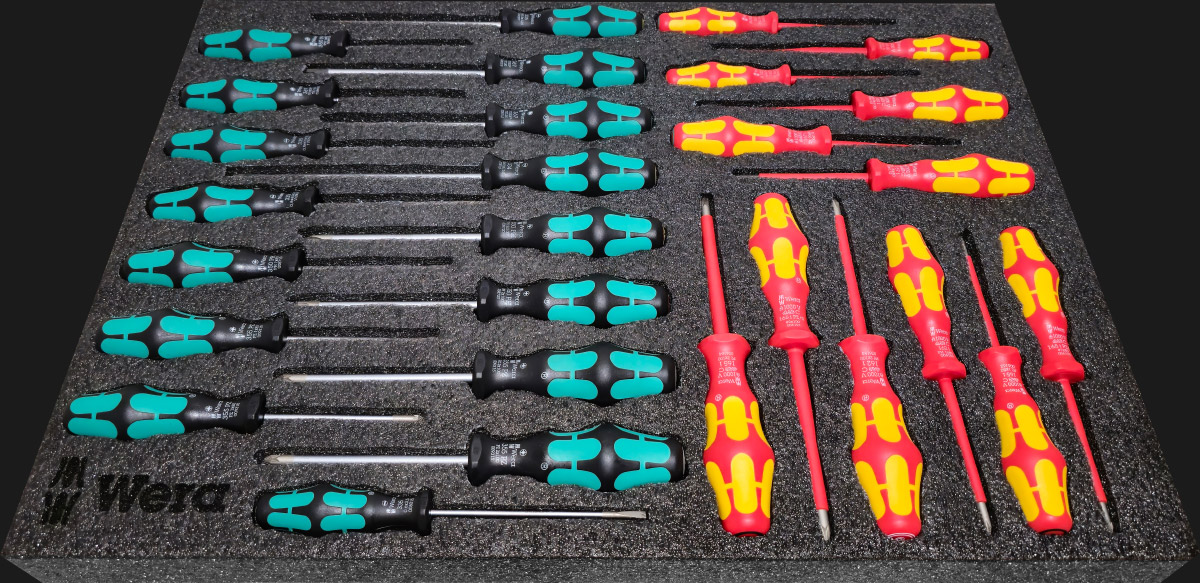 Wera Tools Foam Layout